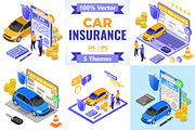 Car Insurance Services Concepts, a Finance Illustration by TAlex (Thumbnail 1 of 6)