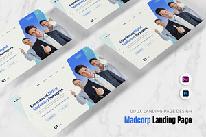 Madcorp Landing Page