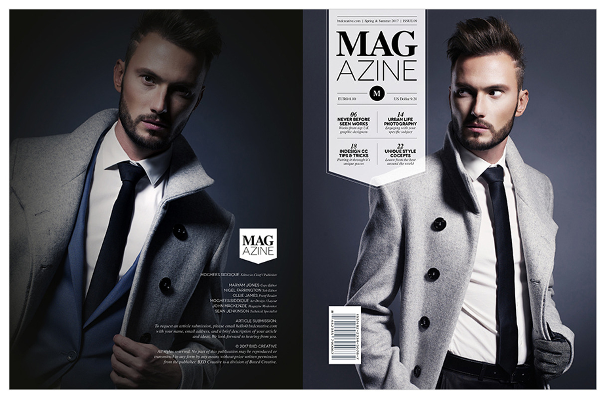 Magazine Template InDesign 12, a Magazine Template by Love Graphic Design (Photo 9 of 20)