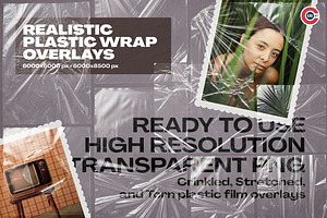Realistic Plastic Wrap Overlays