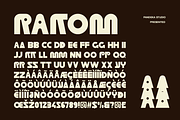 Rakom - Property Furniture Font, a Sans Serif Font by Pandeka Studio (Thumbnail 9 of 9)