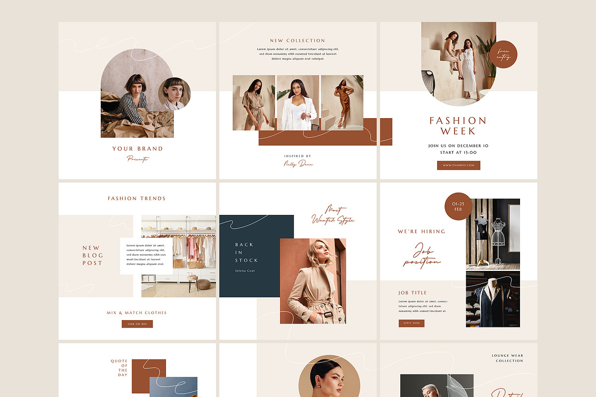 Calista - Social Media Packs, a Social Media Template by Vynetta (Photo 7 of 11)