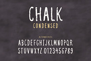 Chalk condensed font, a Script Font by Alex Gorka (Thumbnail 3 of 6)