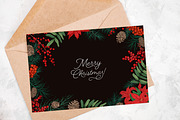 Floral christmas framed cards, a Decorative Illustration by Good Studio (Thumbnail 15 of 19)