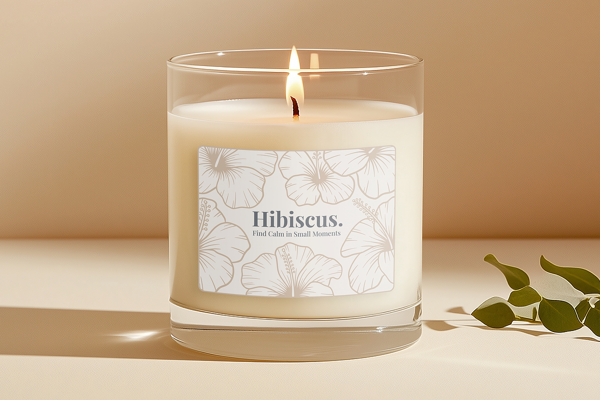 Hibiscus Line Art Illustration, a Decorative Illustration by Kusumaillustration (Photo 5 of 6)