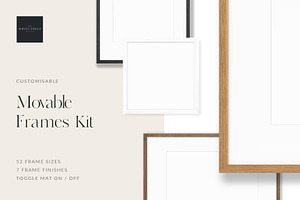 Movable Frames Kit For Mockups