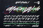 Wall Hunter II | Graffiti Tag Fonts, a Blackletter Font by JFK Juan Jeje (Thumbnail 3 of 8)