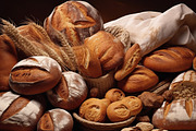 Various breads. 50 images, a Food & Drink Photo by Handmadefont (Thumbnail 11 of 12)