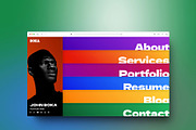 Boka - portfolio and resume template, a Bootstrap Template by SLICEmyPAGE (Thumbnail 4 of 13)