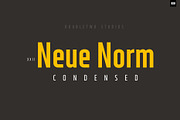 XXII Neue Norm Cnd, a Sans Serif Font by Doubletwo Studios (Thumbnail 1 of 12)