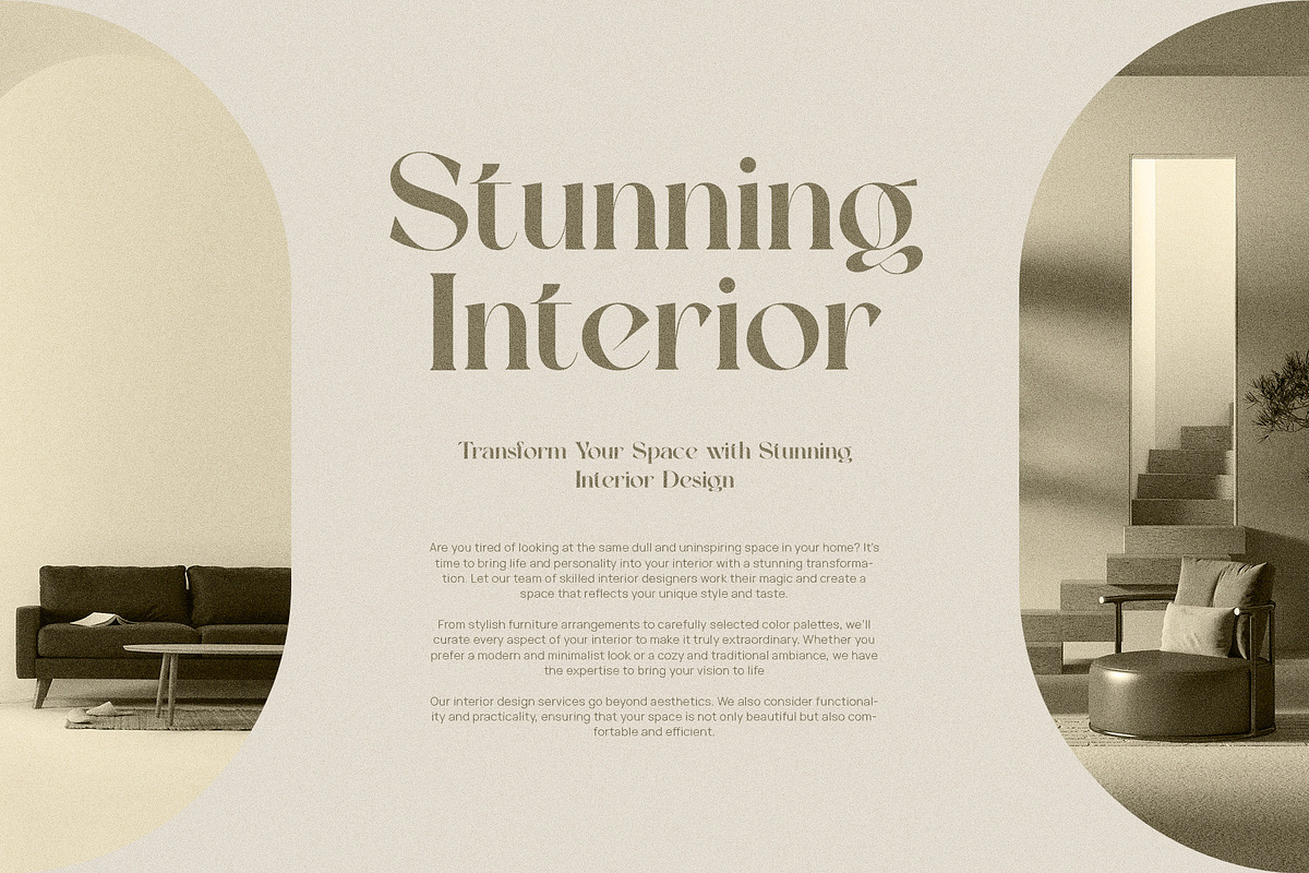 Average Elegant Serif Font Typeface, a Serif Font by Graphicxell (Photo 6 of 10)