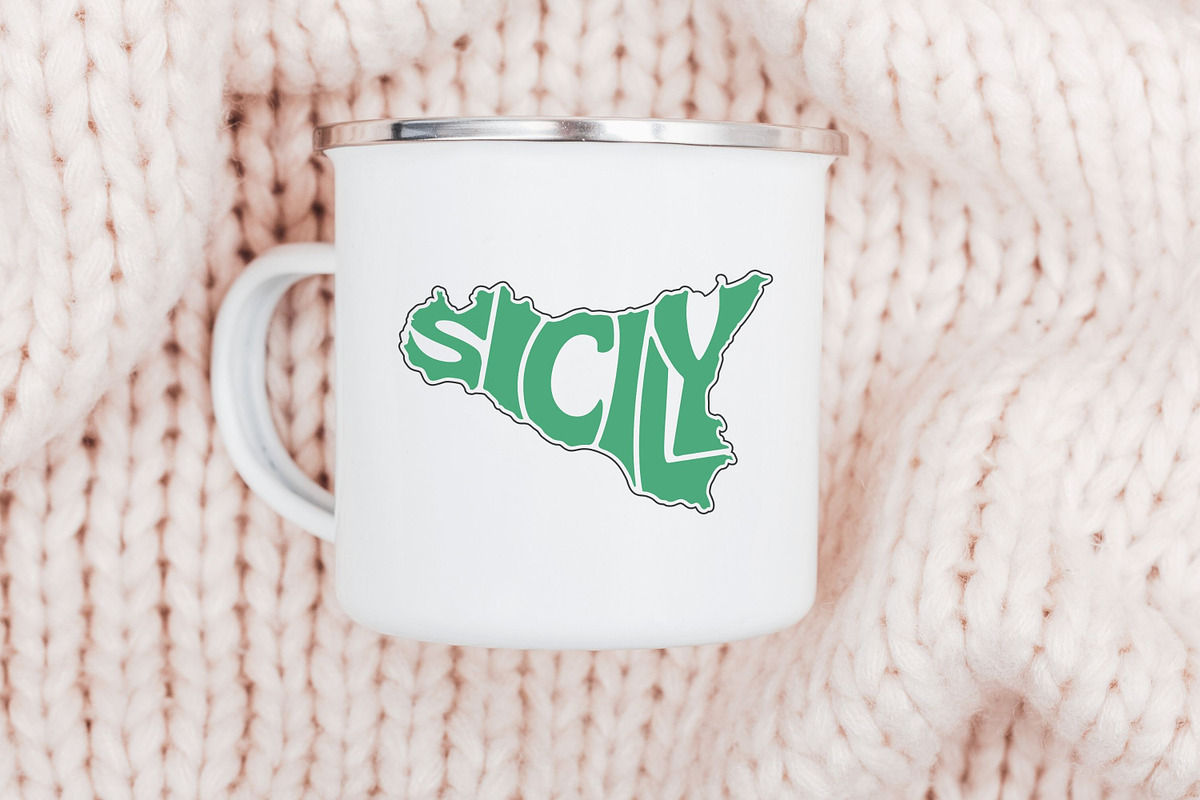 Sicily Word Art SVG cut file, an Object Graphic by DigitalDesignsLaura (Photo 3 of 4)