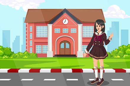 Back to School Flat Illustration