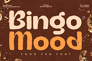 Bingo Mood - Food Fun Font, a Sans Serif Font by Pandeka Studio (Thumbnail 1 of 10)
