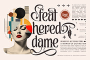 Bharits Epic Typeface, a Serif Font by alit design (Thumbnail 6 of 20)