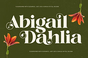 Adeline Mahila Groovy Serif Font, a Serif Font by timelesstype.co (Thumbnail 8 of 20)