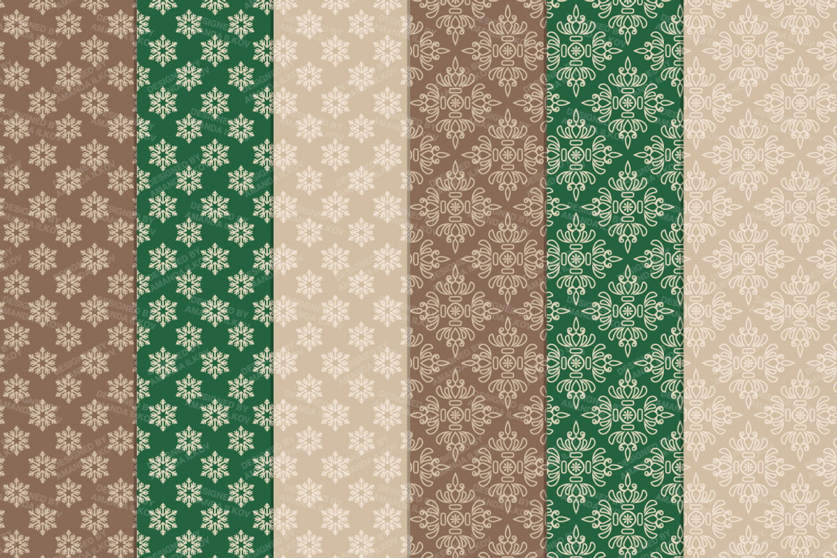Emerald Christmas Wreath Clipart, an Illustration by Amanda Ilkov (Photo 5 of 5)