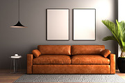 Interior Living Room Mockup, a Household Mockup by shahsoft (Thumbnail 2 of 2)