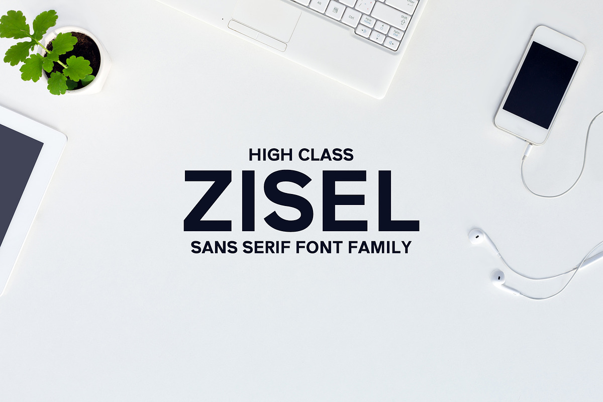 Zisel Sans Fonts Family Set