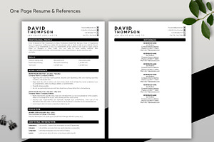 ATS Resume CV Word & Google Docs 50