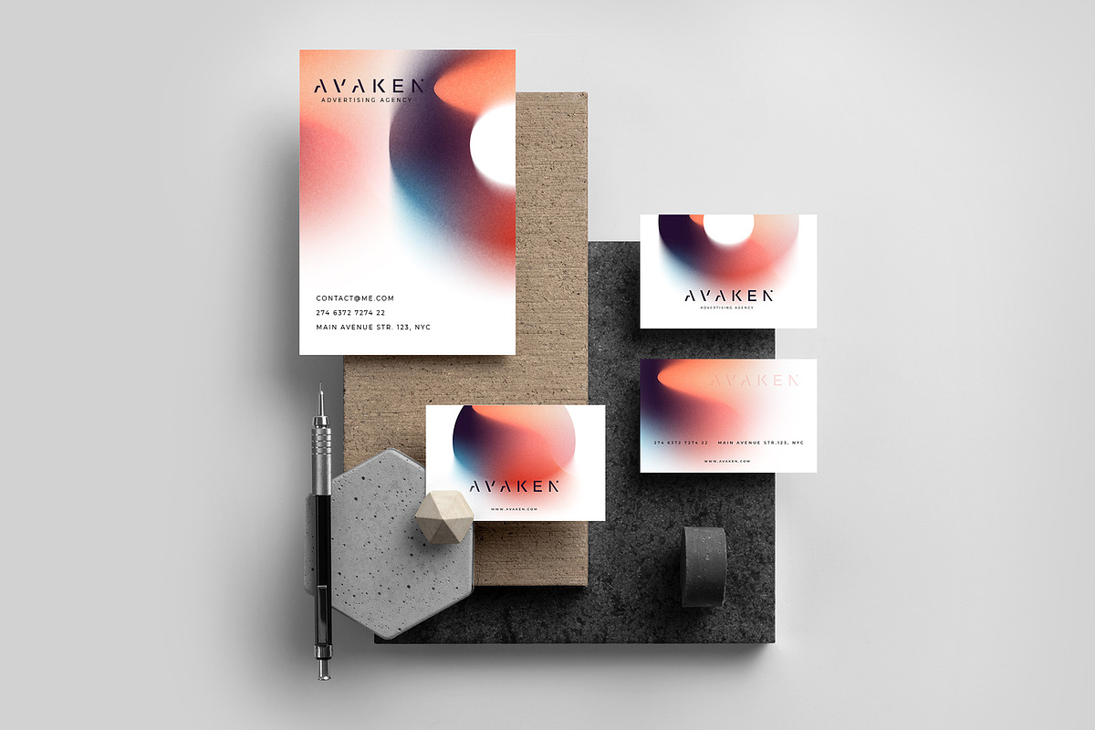 GRAINY Gradient Collection & Shapes, a Texture Graphic by VitalexStudio (Photo 9 of 11)
