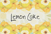 Lemon Cake OTF Font, a Script Font by Hunt Family Design (Thumbnail 1 of 2)