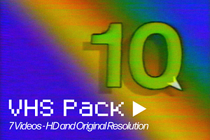 VHS Analog Video Pack