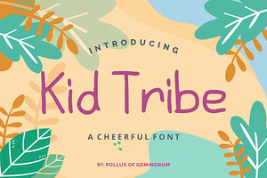 Kid Tribe - Cute Font