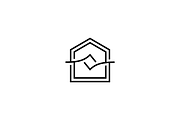 Minimalist Luxury House Logo, a Branding & Logo Template by Luxury Logos (Thumbnail 3 of 4)