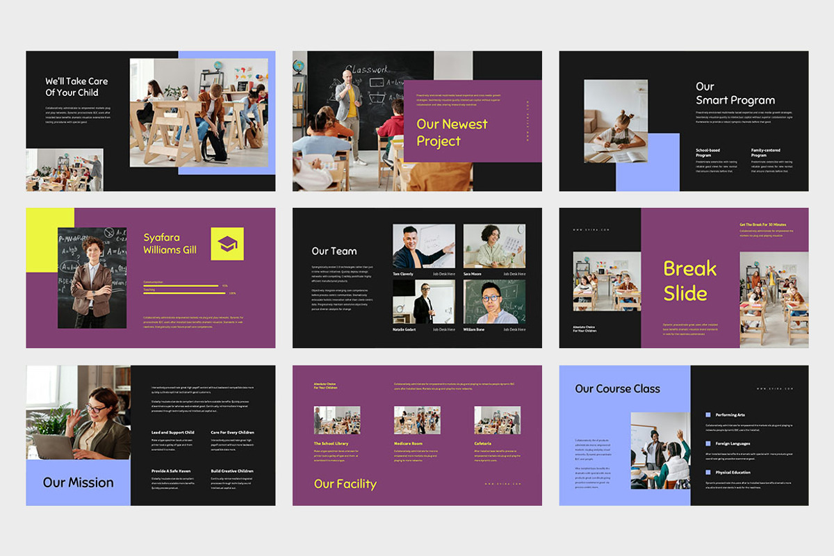Evira : School Google Slides, a Presentation Template by Punkl Camp (Photo 7 of 9)