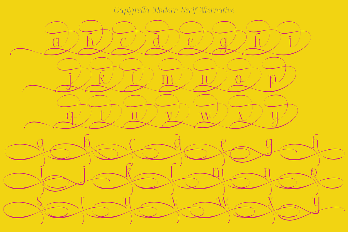 Capigrella Font, a Serif Font by TypeClassHeroes (Photo 13 of 15)