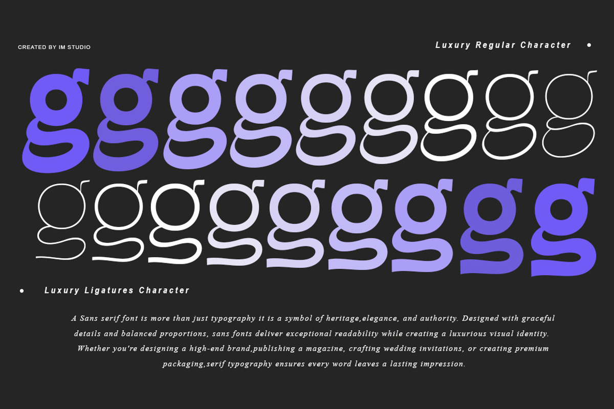 Glagent, a Sans Serif Font by IM Studio (Photo 2 of 12)