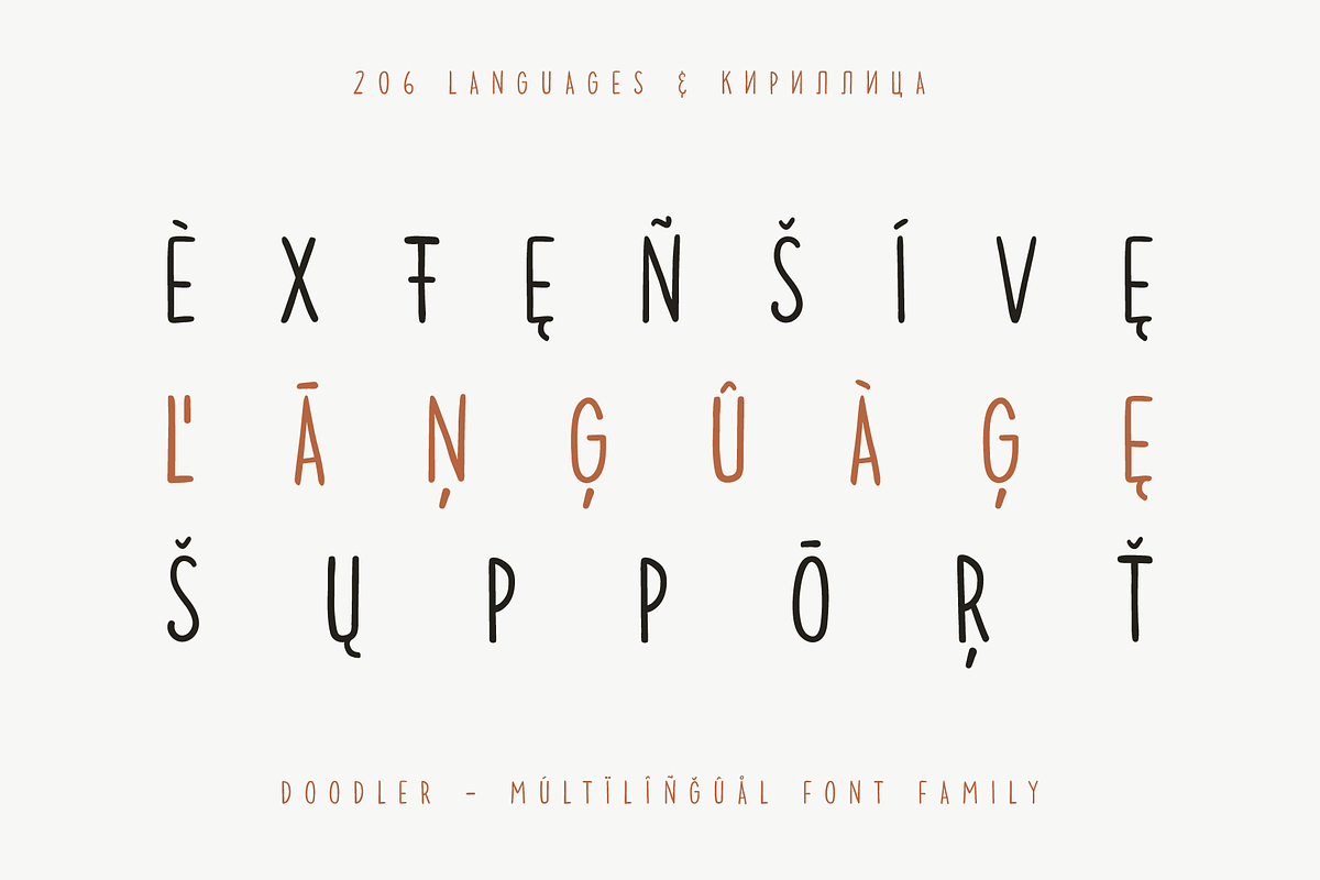 Doodler Playful Handwritten Typeface, a Handwritten Font by alpercakici (Photo 4 of 20)