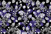 Seamless Luxurious Floral Patterns, a Pattern Graphic by ThePhoton (Thumbnail 9 of 19)