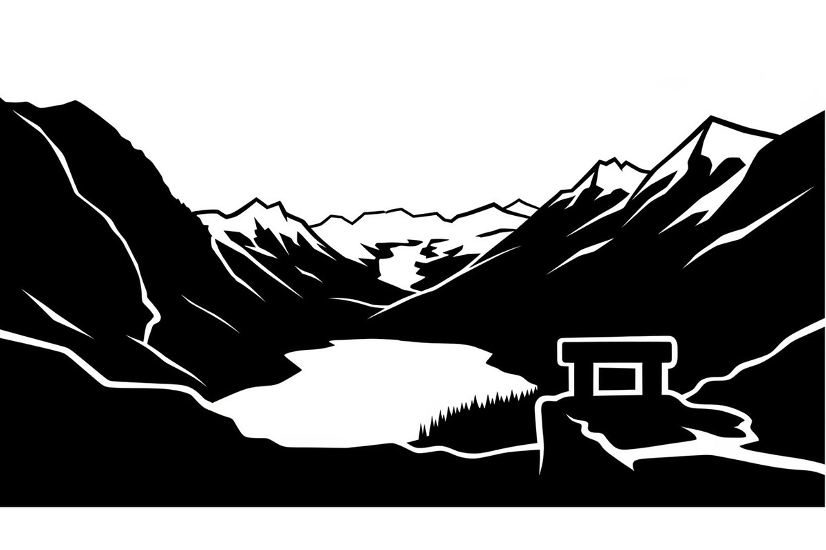 Serene Mountain Lake Vista, a Graphic by musafir_fashion (Photo 7 of 14)