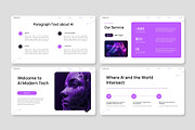 AI Modern Tech Google Slides, a Presentation Template by Premast (Thumbnail 2 of 4)