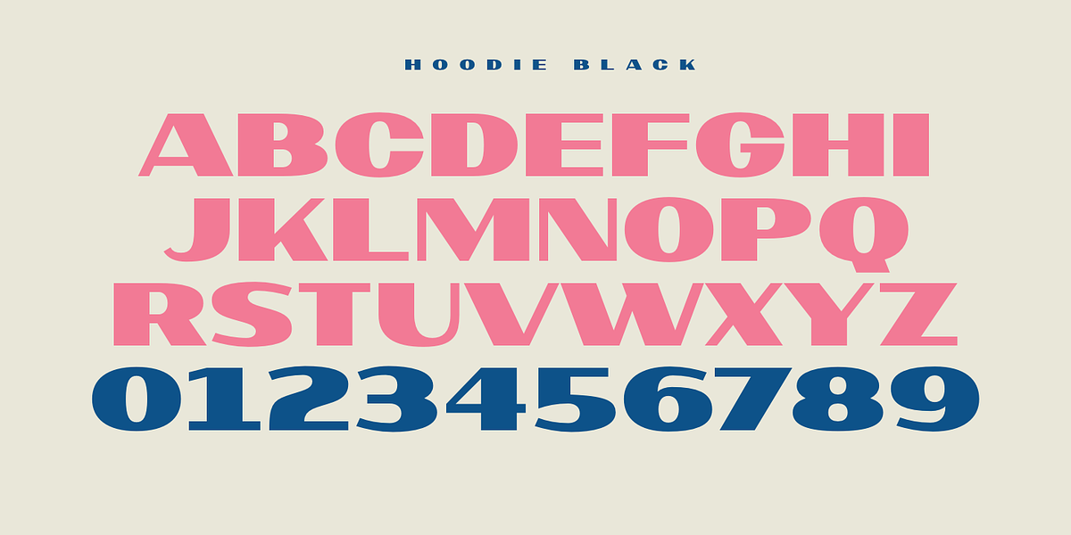 Hoodie, a Sans Serif Font by TypeUnion (Photo 9 of 12)
