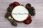 Red & Gold Christmas wood mockup, a Holiday Photo by Debby Newman Photography (Thumbnail 2 of 3)