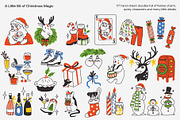 Just Nice Christmas Doodles, a Seasonal Illustration by Olly Kava (Thumbnail 2 of 12)