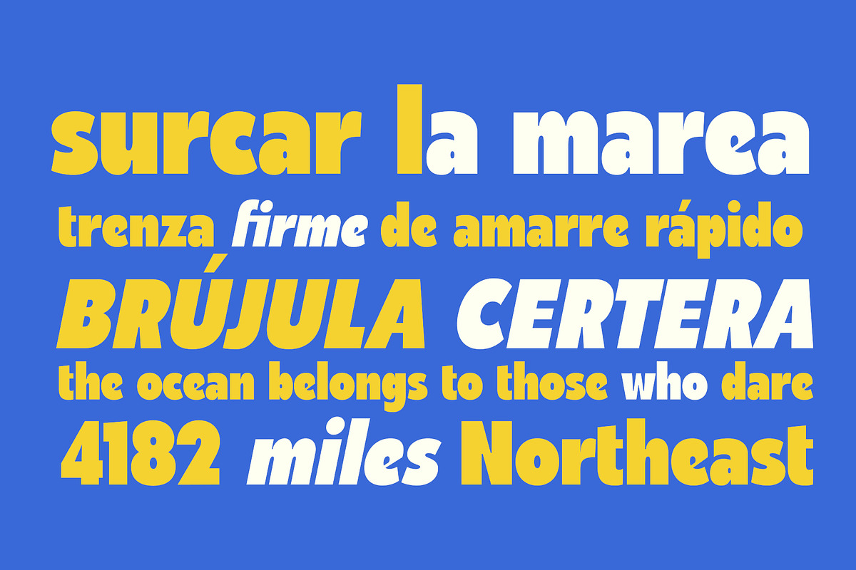 Richocet Bold Font, a Sans Serif Font by Glyphminds Studios (Photo 4 of 7)