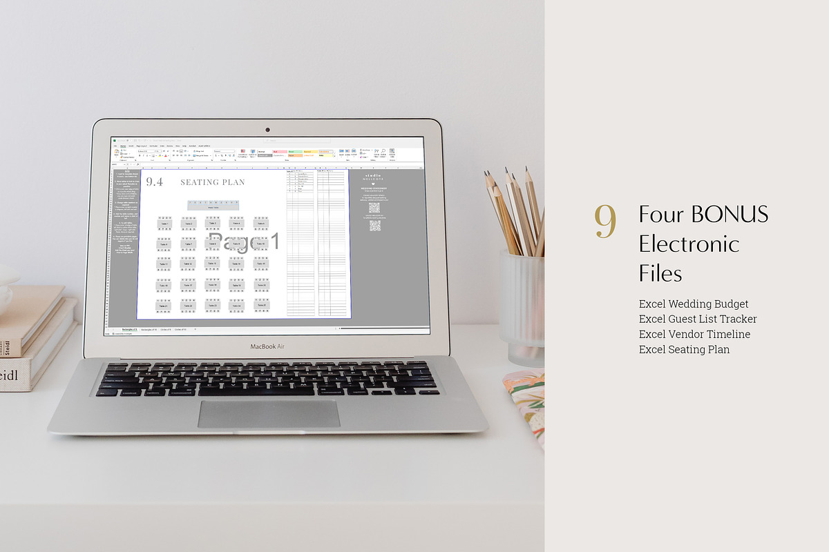 Modern Wedding Planner, a Stationery Template by Studio Nellcote (Photo 8 of 8)