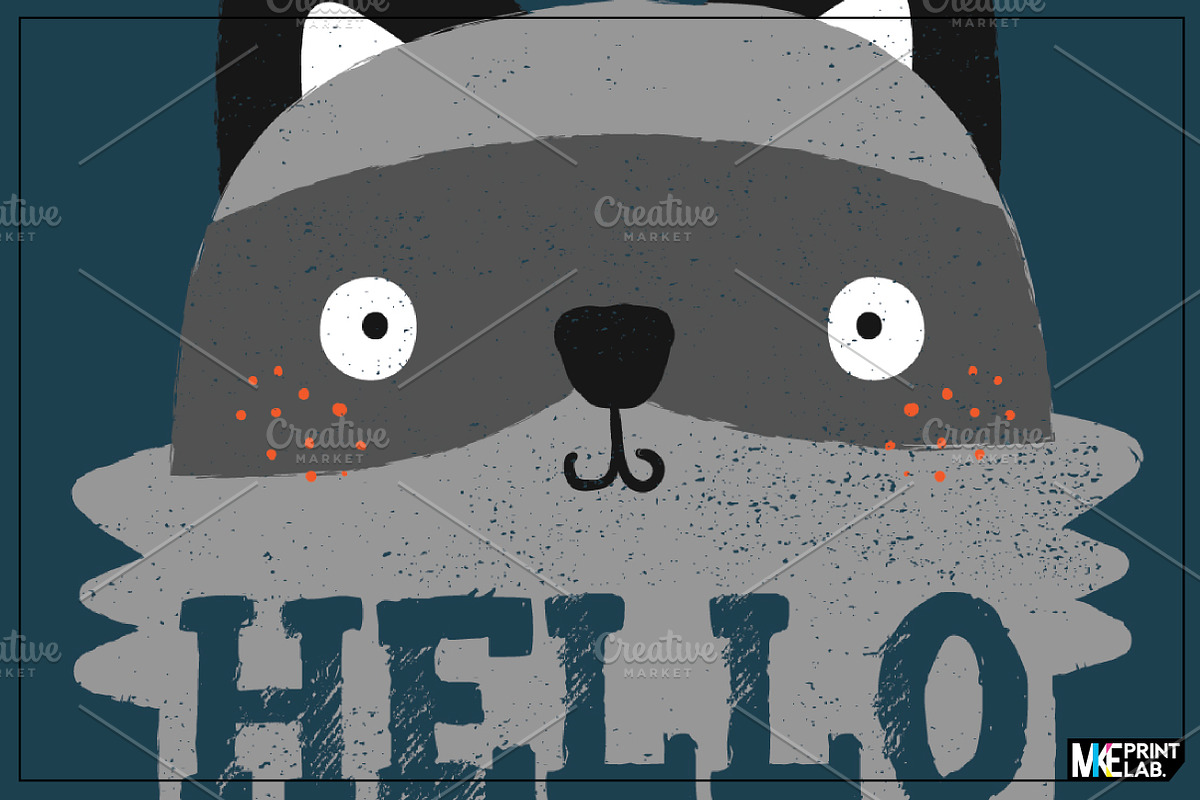PACK OF 3 ANIMAL PRINT DESIGNS, an Animal Illustration by MKE Print Lab. (Photo 3 of 4)