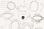 Quirky Hand-Drawn Line Frames, an Object Graphic by Lana Elanor (Thumbnail 6 of 11)