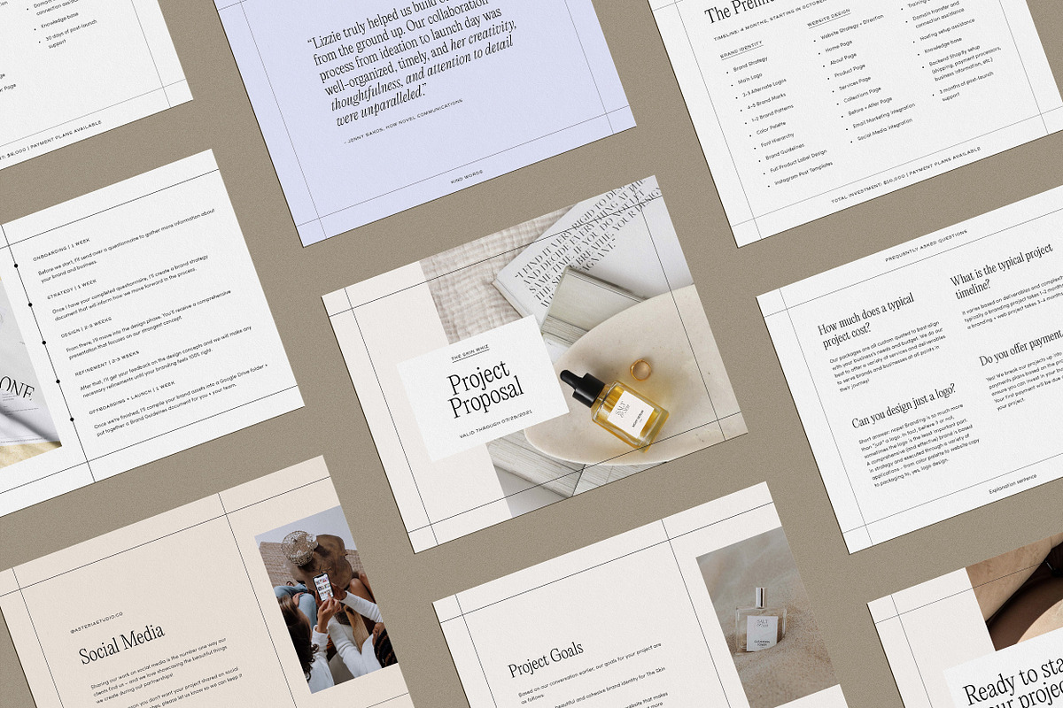 Project Proposal Template, a Presentation Template by Madewest Supply Co. (Photo 4 of 5)