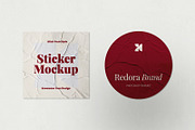 Redora Branding Mockup, an Advertising Mockup by etigma.com (Thumbnail 16 of 37)
