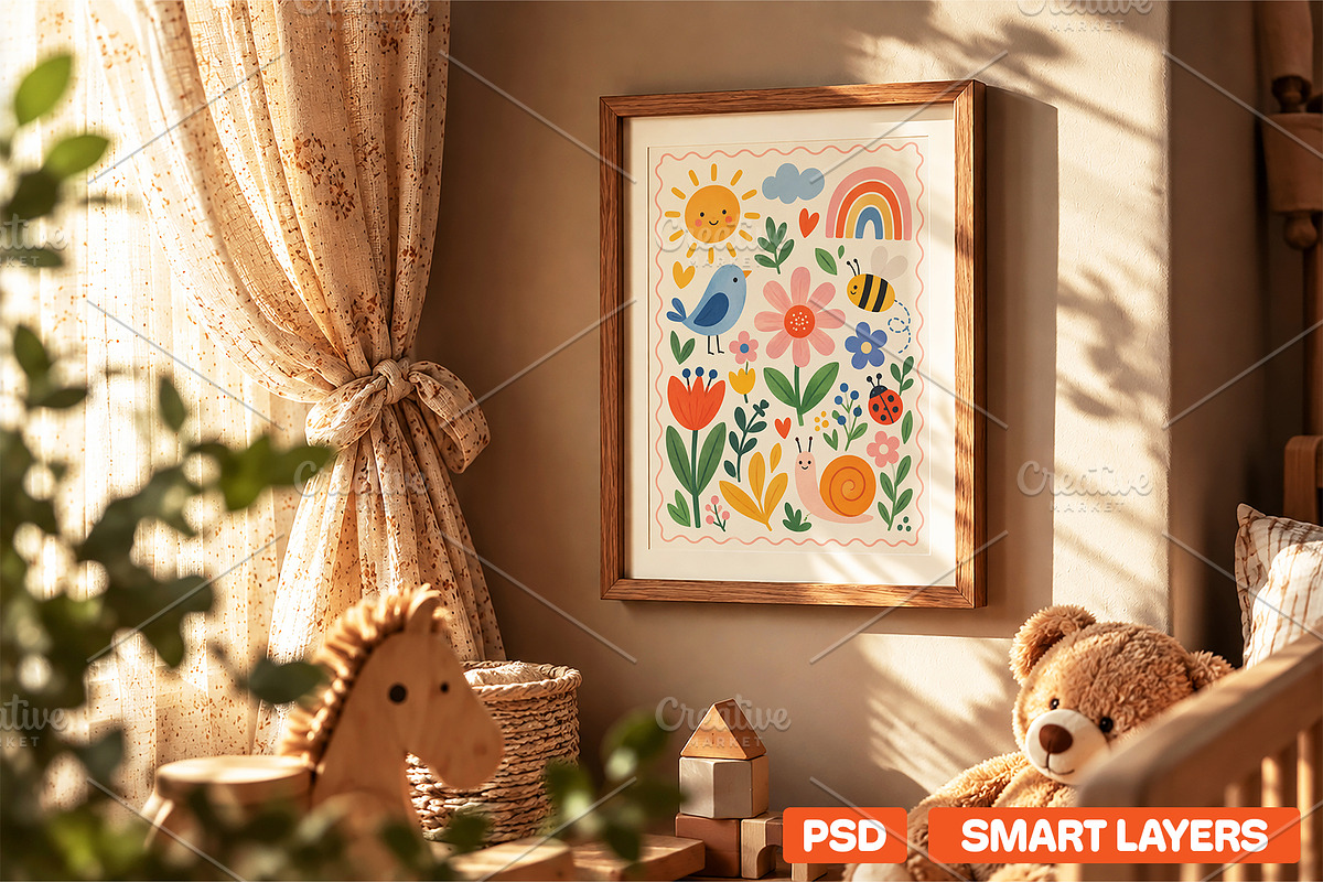 Little Maison - Photo Frame Mockup, a Household Mockup by MockupShelf (Photo 2 of 11)