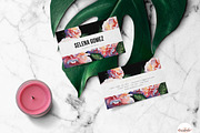 Florals Business Card Template, a Business Card Template by Emaholic Template (Thumbnail 4 of 4)