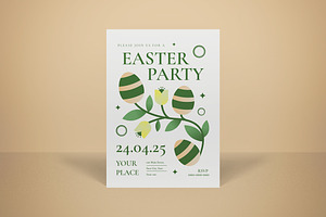 Easter Invitation, an Invitation Template by graphicook