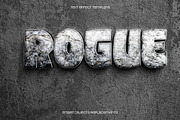 Stone Text Effect, a Layer Style Add-On by dokudokunomi (Thumbnail 1 of 3)