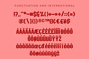 Chompie Bang Fun Retro Display Font, a Font by Gumrega Studio (Thumbnail 6 of 7)